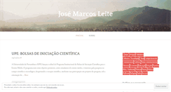 Desktop Screenshot of marcosleite.wordpress.com