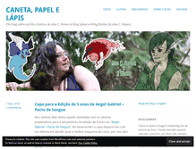 Tablet Screenshot of capala.wordpress.com