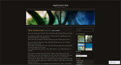 Desktop Screenshot of angelobosco.wordpress.com