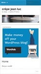 Mobile Screenshot of crepejeanluc.wordpress.com