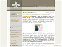 Tablet Screenshot of biodegradableplastics.wordpress.com