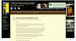 Desktop Screenshot of beranibaca.wordpress.com