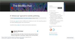 Desktop Screenshot of molbiohut.wordpress.com