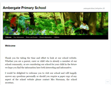 Tablet Screenshot of ambergateprimaryschool.wordpress.com