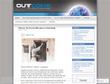 Tablet Screenshot of outcomebusinessenglish.wordpress.com