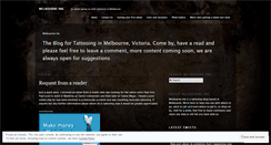Desktop Screenshot of melbink.wordpress.com