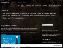 Tablet Screenshot of melbink.wordpress.com