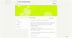 Desktop Screenshot of coisadeborboleta.wordpress.com