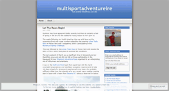 Desktop Screenshot of multisportadventureire.wordpress.com