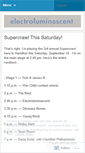 Mobile Screenshot of electroluminescent.wordpress.com