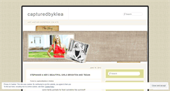 Desktop Screenshot of capturedbyklea.wordpress.com
