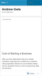 Mobile Screenshot of andrewgwie.wordpress.com