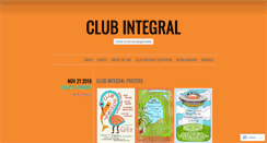 Desktop Screenshot of clubintegral.wordpress.com