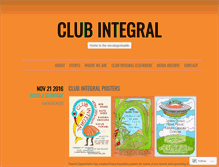 Tablet Screenshot of clubintegral.wordpress.com