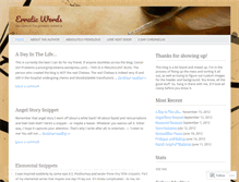 Tablet Screenshot of erraticheather.wordpress.com