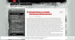 Desktop Screenshot of jasperswardrobe.wordpress.com