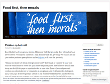 Tablet Screenshot of foodfirstthenmorals.wordpress.com