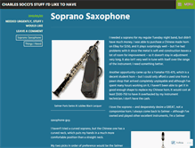 Tablet Screenshot of charlessocci.wordpress.com
