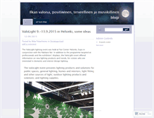Tablet Screenshot of ilkkapekanheimo.wordpress.com