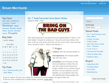 Tablet Screenshot of dreammerchantz.wordpress.com