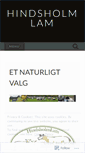 Mobile Screenshot of hindsholmlam.wordpress.com