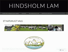 Tablet Screenshot of hindsholmlam.wordpress.com