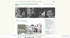 Desktop Screenshot of littlelightphoto.wordpress.com