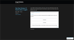 Desktop Screenshot of angelmelaku.wordpress.com
