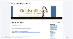 Desktop Screenshot of goldsmithsinoccupation.wordpress.com