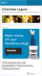 Mobile Screenshot of cineclubelaguna.wordpress.com