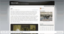 Desktop Screenshot of dukieinspain.wordpress.com