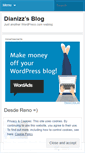 Mobile Screenshot of dianizz.wordpress.com