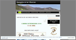 Desktop Screenshot of maragatosvilluercas.wordpress.com
