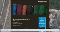 Desktop Screenshot of itinerusna.wordpress.com