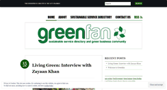 Desktop Screenshot of greenfansa.wordpress.com