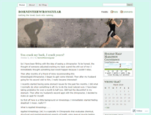 Tablet Screenshot of borninthewrongyear.wordpress.com