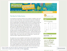 Tablet Screenshot of practicalcreativity.wordpress.com