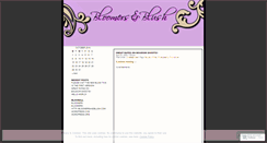 Desktop Screenshot of bloomersandblush.wordpress.com