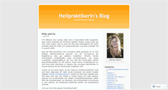 Desktop Screenshot of heilpraktikerin.wordpress.com