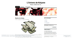 Desktop Screenshot of luniversdekelyane.wordpress.com