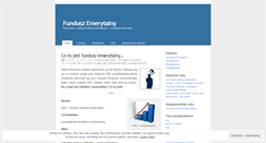 Desktop Screenshot of fundusz.wordpress.com