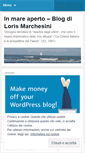 Mobile Screenshot of lorismarchesini.wordpress.com
