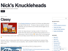 Tablet Screenshot of nicku22.wordpress.com