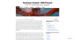 Desktop Screenshot of amcinema1960present.wordpress.com