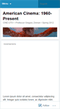 Mobile Screenshot of amcinema1960present.wordpress.com