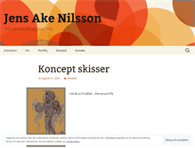 Tablet Screenshot of jensake.wordpress.com