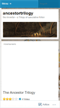 Mobile Screenshot of ancestortrilogy.wordpress.com