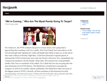 Tablet Screenshot of itscjpunk.wordpress.com