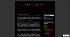 Desktop Screenshot of brainofjay.wordpress.com