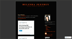 Desktop Screenshot of belindajeffrey.wordpress.com